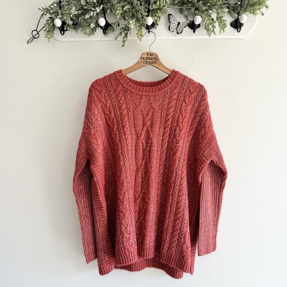 Cabi Playoff Cable Knit Pullover Sweater Small KD - Picture 1 of 4